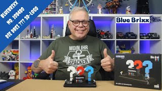 ❓❓❓BlueBrixx Pro No. 108480 - Die drei ??? 3D-Logo mit Visitenkarten - Bald kommt mehr davon! ❓❓❓