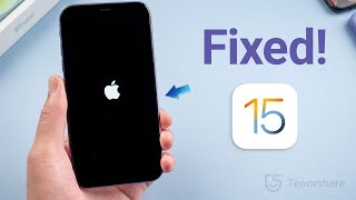 How to Fix iOS 15 iPhone Stuck on Apple Logo/Boot Loop without Losing Any Data