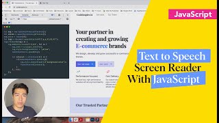 How to build Screen Reader (Text Speech) with JavaScript