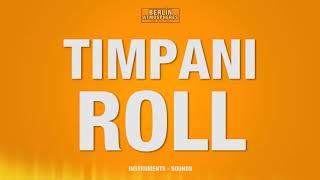 Timpani Roll - SOUND EFFECT - Trommelwirbel Schlagzeug Drums Drum Roll SOUNDS