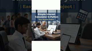 Simple Interest Calculator in Python 💸 | Easy Finance Project| #Shorts #coding #python #learnpython