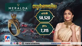 ഇന്നത്തെ സ്വര്‍ണവില; പവന് 58,520 രൂപ |  Gold price