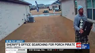 Madison County Sheriff’s Office seeks public’s help identifying package theft suspect in Hazel Gr...