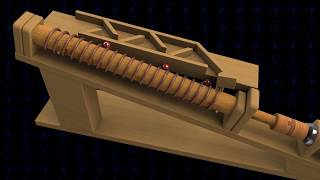 Marble Machine Archimedes Screw 3D Model