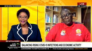 In conversation with Saftu's Vavi on Covid-19 impact on the labour force