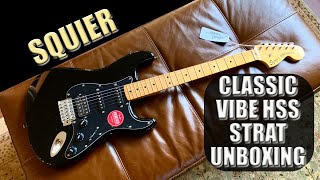 Squier Classic Vibe Stratocaster HSS Unboxing | Best Deal Around!