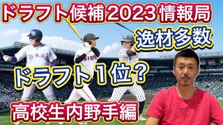 【高校生内野手】佐々木麟太郎（花巻東）・真鍋慧（広陵）・佐倉俠史朗（九州国際大付）・明瀬（鹿児島城西）ほか、今年のドラフトを左右する逸材揃いのカテゴリ【ドラフト会議2023情報局】