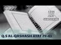 Q.S AL-QASHASH AYAT 29-43 NADA ROST (METODE TILAWATI/METODE UMMI)