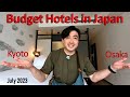 Kyoto and Osaka, Budget Hotels in Japan