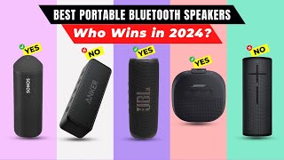 Best Portable Bluetooth Speakers 2024 [watch before you buy]