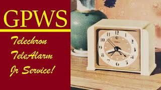 Telechron Tela-Alarm Jr Electric Clock Service  (Part 1)