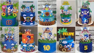 SONIC THEME CAKE DESIGN IDEAS