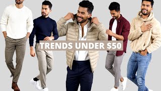 6 Stylish Fall/Winter Outfits For Men Under $50 From H&M