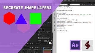 After Effects Scripting Tutorial: Recreate Shape Layers
