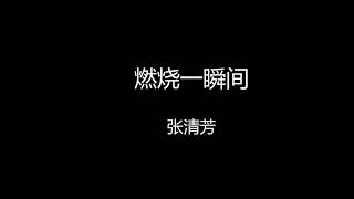 张清芳 - 燃烧一瞬间 【歌词版】