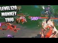 Wuthering Waves Level 120 Monkey Trio Red Enemy Fight! Gorilla Gazer Trophy Guide! Hardest Fight?