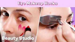 8 Super Useful Eye Makeup Hacks | Beauty Studio