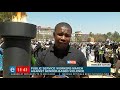 Public service workers march against GBV