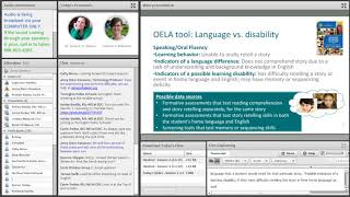 Excerpt 1: Language vs. Disability (REL Northeast)