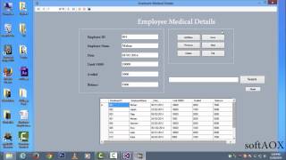 Add,Save,Delete & Search Information in Database Visual Basic/Studio 2013