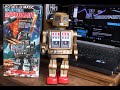 Demo of repaired vintage Rotate-o-Matic Super Astronaut. Link to repair video below.