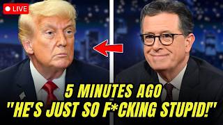 Trump DEMANDS an IQ Test — 13 Seconds Later, Colbert’s ONE Question STOPS Him COLD