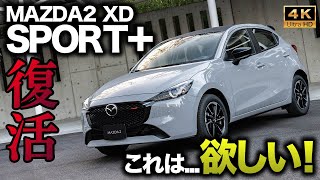 【これは売れそう】MAZDA2 商品改良！復活のSPORTがめちゃ格好いい！スポーティ×上品な内外装をチェック！