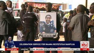 CELEBRATION SERVICE  OF THE LATE MAAMA RESTETUTAH NAMPIJJA - MOTHER TO  BISHOP DAVID KIGANDA