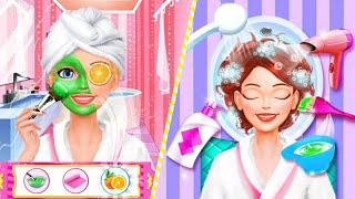 Princess makeup salon | princess dressup and makeover salon game, New artist kids game for girl