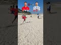 team ronaldo vs team messi challenge 🇵🇹vs🇦🇷 shorts football challenge youtube trending viral