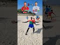 team ronaldo vs team messi challenge 🇵🇹vs🇦🇷 shorts football challenge youtube trending viral