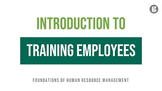 Introduction to Training Employees