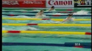 Natación 100m Combinado Varonil Semifinal 1 Shanghai 2006