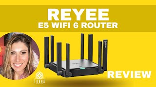 Reyee WiFi 6 Router AX3200 Wireless Router Internet Router, High Speed Smart Router with 8 REVIEW