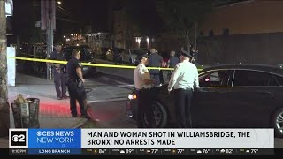 NYPD: Man, woman injured in shooting in the Bronx