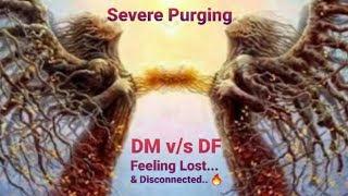 Twin Flame's current energy 💫⭐.. Severe Soul purging.🔥 but With strong belief on Divine journey ⭐