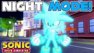 NIGHT MODE IN CITY ESCAPE! (Sonic Speed Simulator)