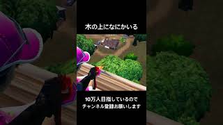 木の上になにかいる#フォートナイト #fortnite #shorts