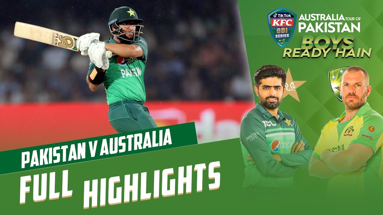 Full Highlights | Pakistan Vs Australia | 1st ODI 2022 | PCB | MM2T ...