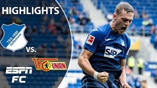 Hoffenheim and Union Berlin battle to thrilling draw | Bundesliga Highlights | ESPN FC