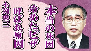 小渕恵三の本当の“死因”…“冷めたピザ”と呼ばれた原因に言葉を失う…「元首相」として有名な政治家と櫻井翔とのまさかの関係に驚きを隠せない…