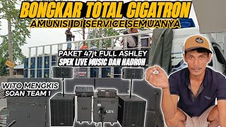 BONGKAR TOTOL GIGATRON‼️ AMUNISI DI SERVICE SEMUANYA - PAKET 47JT FULL ASHLEY SPEK LIVE MUSIC 💨