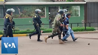 Peru Police Clash With Protesters in Cusco | VOANews