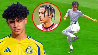 ¿Recuerdas al mejor amigo de Ronaldo Jr. - JJ GABRIEL? ¡Ahora es una BESTIA en el MANCHESTER UNITED!