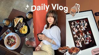 [VLOG] summer holiday in nz ☀️ eating out with friends, chilling at home, OOTD