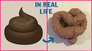 EMOJI IN REAL LIFE | FUNNY EDITION !! 💩💩💩