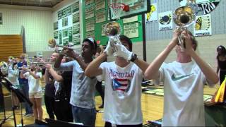 A Day in the Life of the Parkside High School Marching Band - Nov.4th 2015