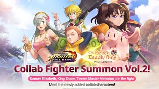 Brand New Seven Deadly Sins 7DS Collab 18k Rubies Vol 2 Summon | The King of Fighters All Star KOFAS