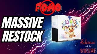 MASSIVE RESTOCK of the Pokémon Prismatic Evolutions ETBs!! THIS is Why You Should NOT FOMO!!