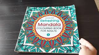 MY 10TH COMPLETED BOOK - REFRESHING MANDALA - INDIAN COLOURIST